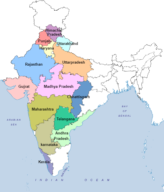 India map image