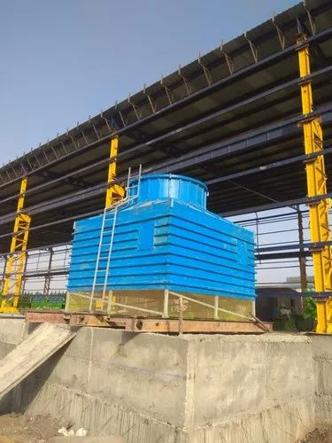 Blue FRP Cooling Tower Manufacturers in Oman | Siddhant Equipment
